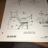 B/E Aerospace 936-BH117A Passenger Seats Service Manual.