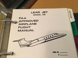 Gates Learjet Model 25 Airplane Flight Manual