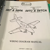 Beechcraft Baron 58P, 58PA, 58TC & 58TCA Wiring Manual.