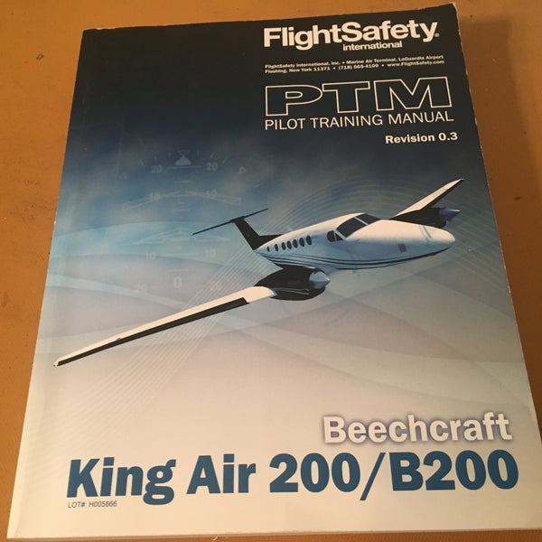 FlightSafety Beechcraft King Air 200/B200 Pilot Training Manual