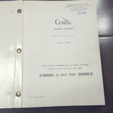 1968-1970 Cessna 177, 177A & 177B Cardinal Parts Manual.
