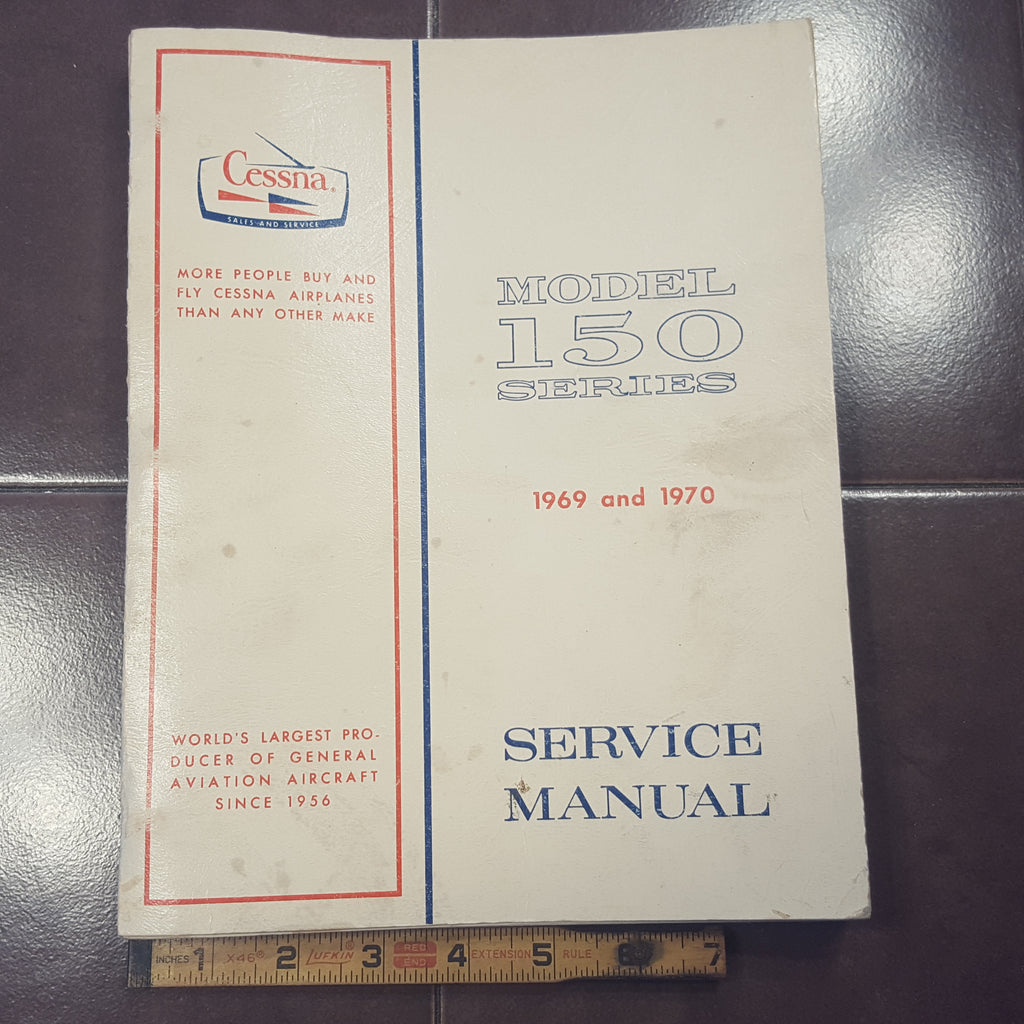 1969-1970 Cessna 150J, 150K, F150J, F150K, Aerobat A150K, FA150K Service Manual.