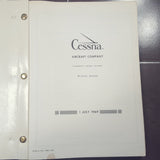 1969-1970 Cessna 150J, 150K, F150J, F150K, Aerobat A150K, FA150K Service Manual.