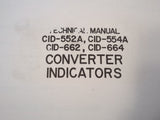 Edo CID-552A, CID-554A, CID-662 & CID-664 Service Manual.