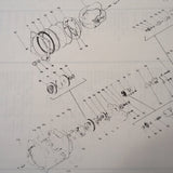 JET Vertical Gyro Indicator VG-301 Maintenance Parts Manual.  Circa 1970.