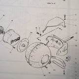 JET Vertical Gyro Indicator VG-301 Maintenance Parts Manual.  Circa 1970.