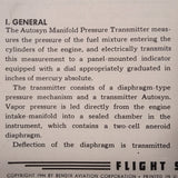Bendix Pioneer Autosyn Manifold Pressure Transmitters Test Procedure Manual.  Circa 1944.
