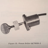 Bendix Pioneer Low Inertia Motors CK1000, CK2000 & CK3000 Overhaul Manual.  Circa 1950.