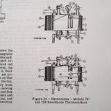 Weston Ratio Resistance Type Thermometers Overhaul Parts Manual.  Circa 1943.