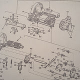 Electric Auto-Lite AN5773-1, AN5773-1A & AN5773-2, R88-G-1020, R88-G-1020-10 Engine Gage Units Overhaul & Parts Manual.  Circa 1945.