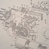 Electric Auto-Lite AN5773-1, AN5773-1A & AN5773-2, R88-G-1020, R88-G-1020-10 Engine Gage Units Overhaul & Parts Manual.  Circa 1945.