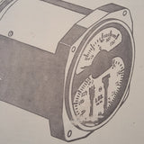 Electric Auto-Lite AN5773-1, AN5773-1A & AN5773-2, R88-G-1020, R88-G-1020-10 Engine Gage Units Overhaul & Parts Manual.  Circa 1945.