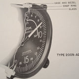 Pioneer Centrifugal Tachs 2009 & 2010 Series Overhaul Manual.  Circa 1944.