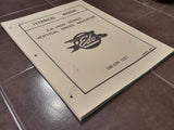 Edo EA-1400 Vertical Speed Indicator Technical Service & Parts List Manual.  Circa 1972.