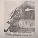 Edo EA-1400 Vertical Speed Indicator Technical Service & Parts List Manual.  Circa 1972.