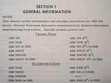 AIM 500 Series Horizon Reference Indicators Service & Overhaul Manual.