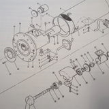 Conrac Airflow Sensor 2566A21 Overhaul Parts Manual.  Circa 1969.