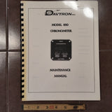 Davtron Model 850 Chronometer Service Manual.