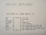Davtron Model 850 Chronometer Service Manual.