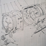 Sperry AN5736 Gyro Horizon Indicators 656768 Parts Manual.  Circa 1946.