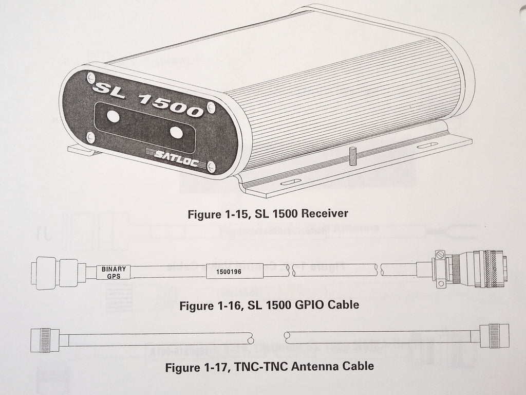 SatLoc AirStar 2000 GPS Install & Technical Manual.