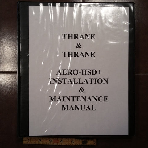 Thrane & Thrane AERO-HSD+ Install and Maintenance Manual.
