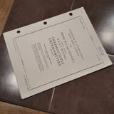 Weston Thermocouple Thermometers B-11, AN5536-2, 88-I-2662 Service & Parts Manual.  Circa 1945.