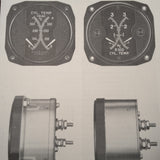 Weston Thermocouple Thermometers B-11, AN5536-2, 88-I-2662 Service & Parts Manual.  Circa 1945.