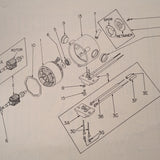 Eclipse-Pioneer Dual Autosyn Indicators 6007, 6019, 6300 & 6800 Series Parts Manual.  Circa 1946, 1951.