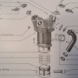 Original 1943 Wright Cyclone 9GC aka GR-1820-G200 Engine Overhaul Manual.