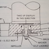 Lear Seigler Centrifugal Fuel Boost Pump RR12830A Overhaul & Parts Manual.