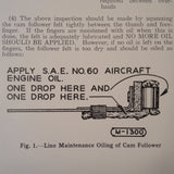 1949 Bendix Scintilla DF18LN-1 Magneto Service Instructions Booklet.