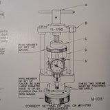 1949 Bendix Scintilla DF18LN-1 Magneto Service Instructions Booklet.