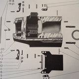 1950 Bendix Scintilla Magnetos VAG9DR, VAG9DFR & VAG9DFR-5 Parts Booklet.