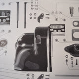 1950 Bendix Scintilla Magnetos VAG9DR, VAG9DFR & VAG9DFR-5 Parts Booklet.