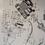 Bendix Scintilla Magnetos SF14LN-8 and SF14RN-8 as used on P&W R-2000 Parts Booklet