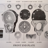1942 Scintilla Magnetos SF14RN-4 & SF14LN-4 Parts Booklet.