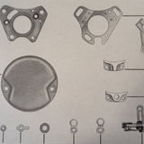 1942 Scintilla Magnetos SF14RN-4 & SF14LN-4 Parts Booklet.