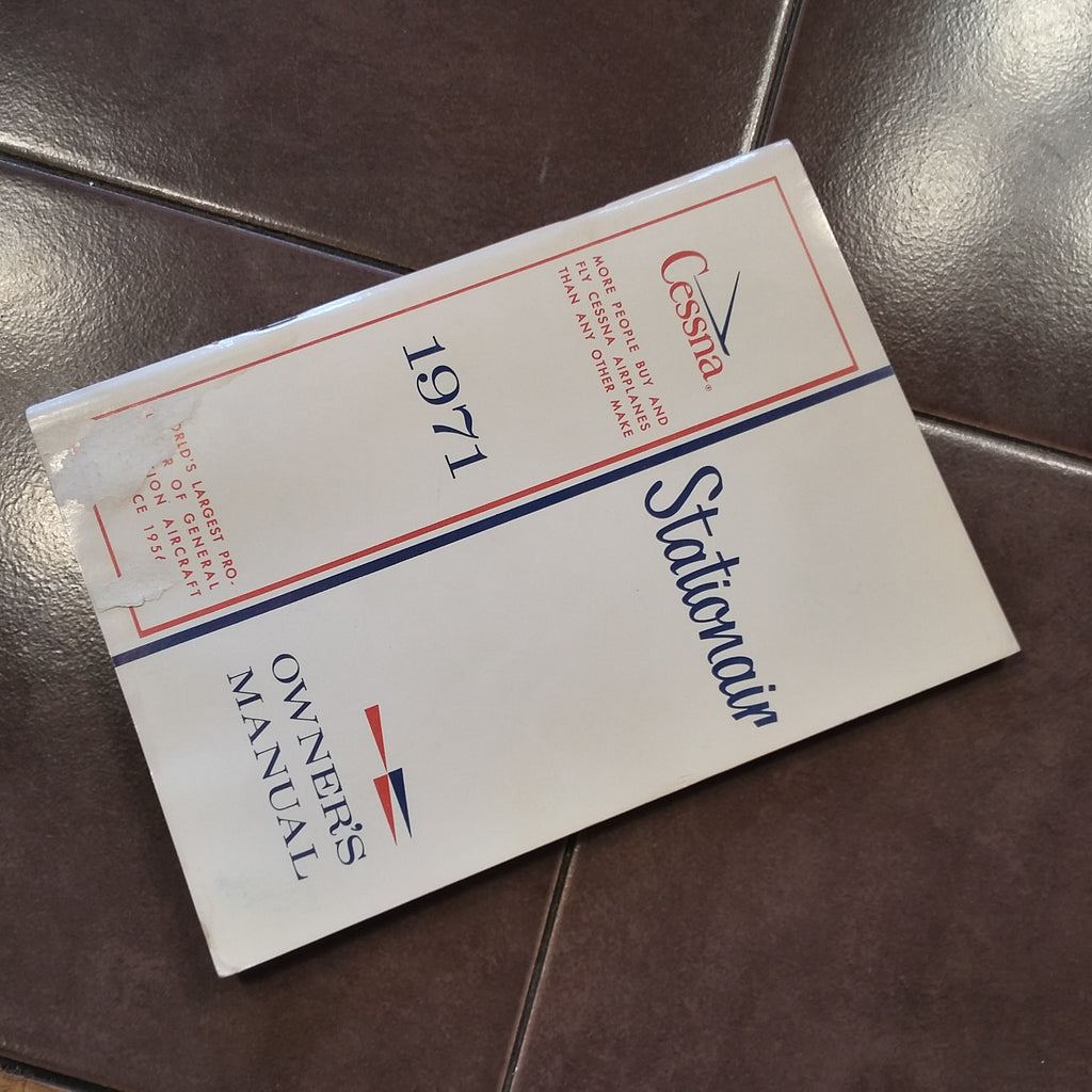1971 Cessna U206E Stationair Owner's Manual.