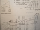Fairchild Merlin IIIB Original Sales Brochure Booklet, 14 page, 8.5 x 11".