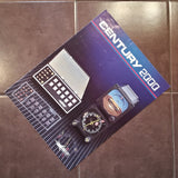 Century 2000 Original Sales Brochure , 4 page, 8.5 x 11".
