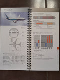 Boeing 2004-2005 Commercial Airplanes Reference Guide Original Sales Brochure Booklet,  82 page ,4.5 x 9".