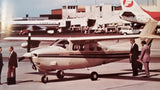 1980 Cessna Centurions Original Sales Brochure Booklet, 16 page, 8.5 x 11".