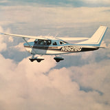 1973 Cessna Stationair Turbo & Standard Original Sales Brochure Booklet, 16 page, 8.5 x 11".