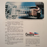 1973 Cessna Stationair Turbo & Standard Original Sales Brochure Booklet, 16 page, 8.5 x 11".