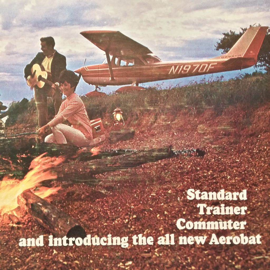 1970 Cessna 150 Original Sales Brochure Booklet, 18 page, 8.5 x 11".