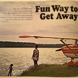 1970 Cessna 150 Original Sales Brochure Booklet, 18 page, 8.5 x 11".