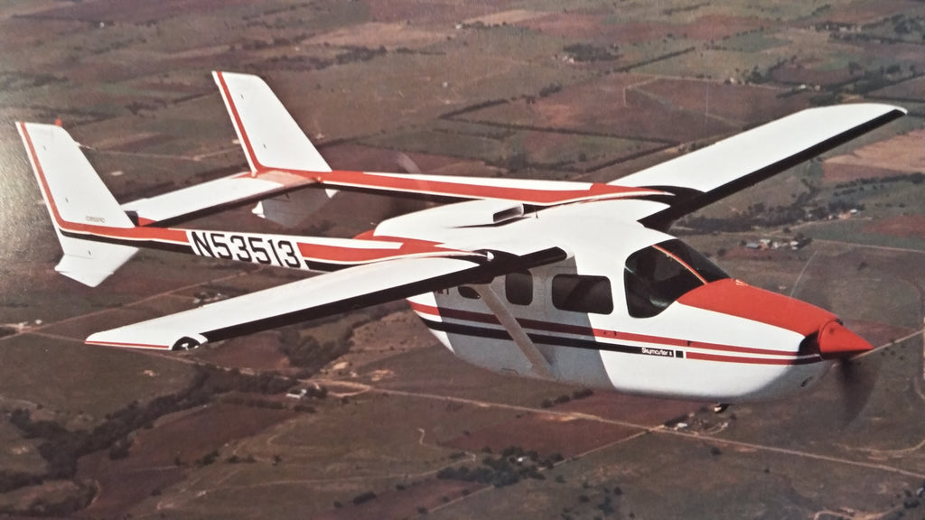 1976 Cessna Skymaster & Skymaster II Original Sales Brochure Booklet, 22 page,  9.5 x 9.5".