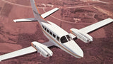 1977 Cessna Titan Original Sales Brochure Booklet, 16 page, 10.5 x 10.5"