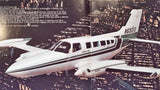 1974 Cessna 402 Businessliner & Utililiner Original Sales Brochure Booklet, 16 page, 9.75 x 11.75".